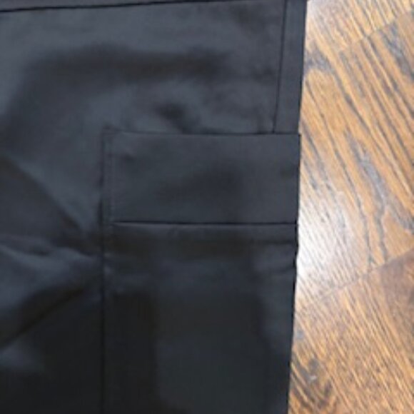 EUC Zara viscose utility/cargo black pants tall sz S - Picture 3 of 7